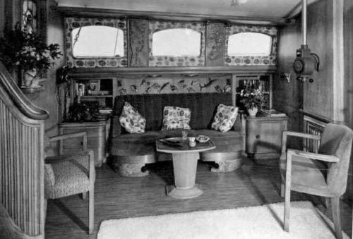 Saloon, port side